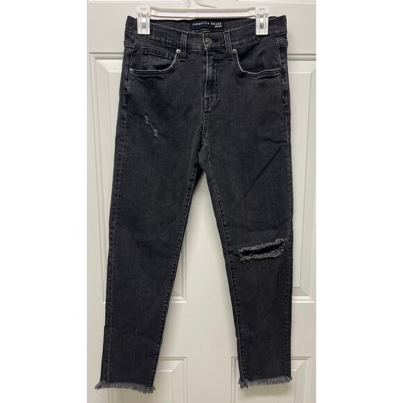 Veronica Beard Jeans Benzi mid rise girlfriend jeans salt and pepper size 26 - Picture 1 of 7